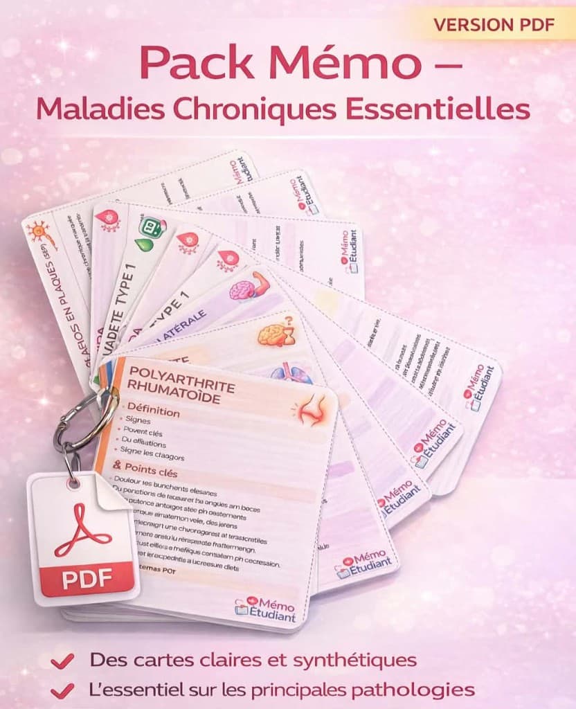 Couverture de la ressource « Pack Mémo Maladies Chroniques Essentielles »